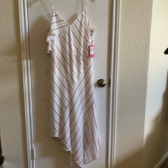 NWT Vince Camuto asymmetric summer dress size 4. - Picture 4 of 7
